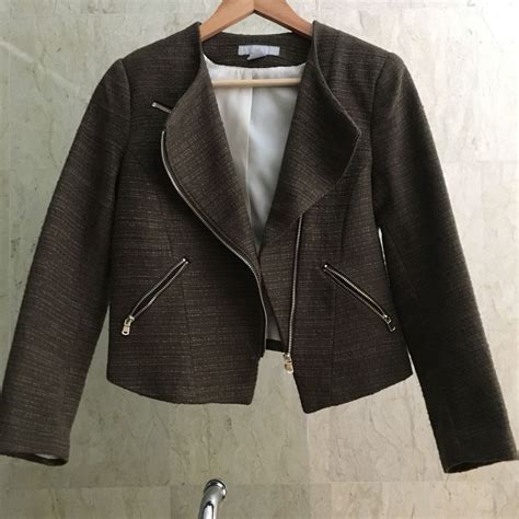 h&m tweed jacket